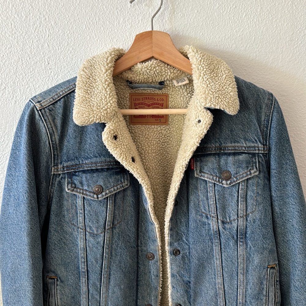 Levi’s Sherpa Denim Jacket